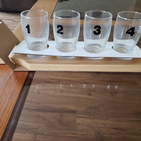 Vintage Wembley 5 piece Beer Tasting Flight set - Picture 3 of 3